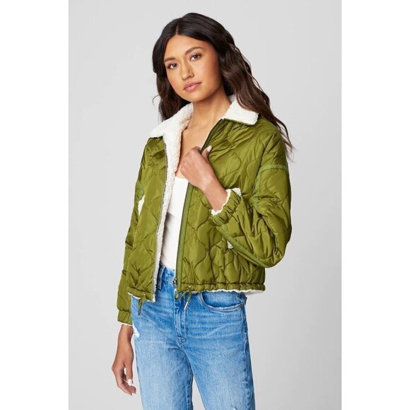 BLANK NYC On The Ball Quilted Sherpa Lined Jacket - Picture 2 of 8